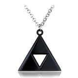 Geometry Triangle Zelda Pendant Men Alloy Geometric Streetwear Necklace