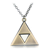 Geometry Triangle Zelda Pendant Men Alloy Geometric Streetwear Necklace