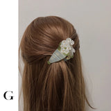 Funny Flower Daisy Acetate Hair Clip for Women