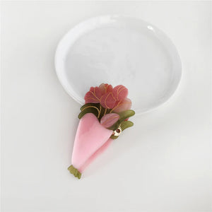 Funny Flower Daisy Acetate Hair Clip for Women