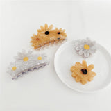 Funny Flower Daisy Acetate Hair Clip for Women