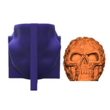 3D Skull Epoxy Resin Mold for DIY Home Decor