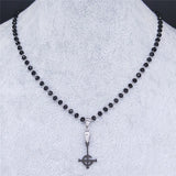 Ghost BC Nameless Necklace Ghoul Grucifix Collar Jewelry