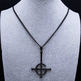 Ghost BC Nameless Pendant Necklace Stainless Steel Ghoul Band Papa Emeritus