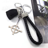 Ghost BC Tassel Crystal Key Chain
