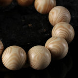 Ghost Face Ivory Wood Bracelet Beads Unisex Jewelry