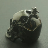 Ghost Rider Heavy Men 316L Stainless Steel Polishing Skull Pendant