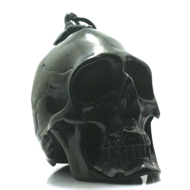 Ghost Rider Big Biker Skull Pendant 316L Stainless Steel Polishing