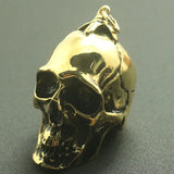 Ghost Rider Stainless Steel Skull Pendant