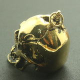 Ghost Rider Stainless Steel Skull Pendant