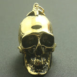 Ghost Rider Stainless Steel Skull Pendant