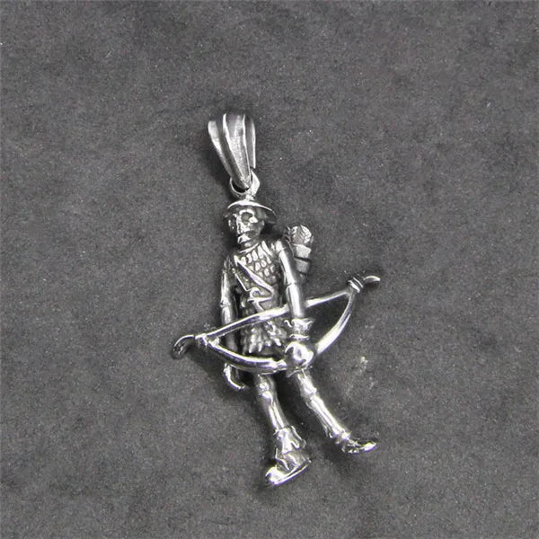 Ghost Skull Hunter Men Pendant Stainless Steel Hot