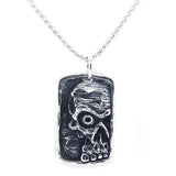 Ghost Skull Pendant Stainless Steel Mens Pendant