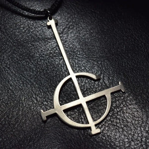 Ghost Nameless Ghoul Necklace Pendant Grucifix Papa Emeritus Patch Jewelry