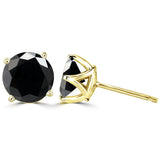 Gica Gema 925 Silver Earrings Multicolour CZ Crystal Ear Studs