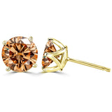 Gica Gema 925 Silver Earrings Multicolour CZ Crystal Ear Studs
