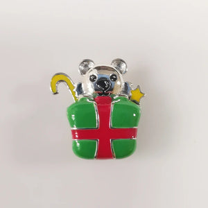 Bear Charm for Bracelet Bangle Jewelry Making Berloque Christmas