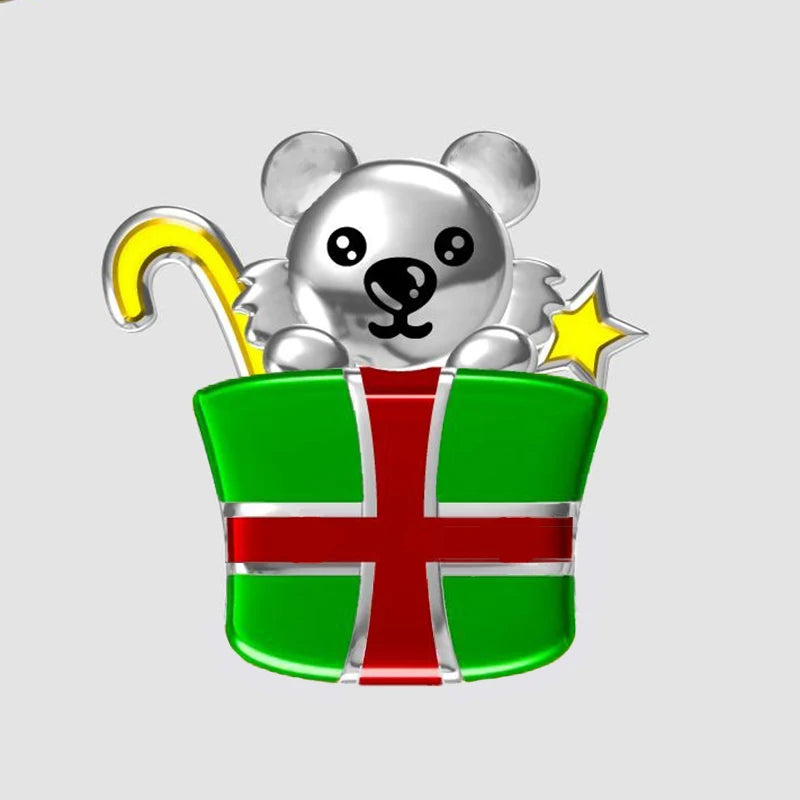 Bear Charm for Bracelet Bangle Jewelry Making Berloque Christmas