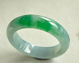 Natural Myanmar Emerald A-Class Carved Light Green Bracelet Gift