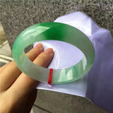 Natural Myanmar Jade Carved Princess Bracelet Gift