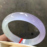 Natural Myanmar Jade Ice Purple Bracelet Princess Gift