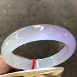 Natural Myanmar Jade Ice Purple Bracelet Princess Gift