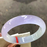 Natural Myanmar Jade Ice Purple Bracelet Princess Gift