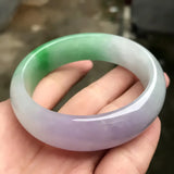 Natural Jade Two-color Bracelet Princess Gift
