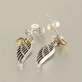Silver 925 Long Chain Drop Earrings Women Sterling Silver Jewelry