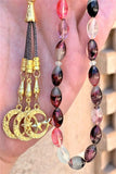 Male Cat's Eye Rosary Gift for Him