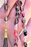 Male Cat's Eye Rosary Gift for Him