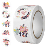 500pcs Thank you Heart Sealing Stickers for Gifts