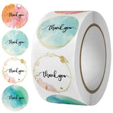 500pcs Thank you Heart Sealing Stickers for Gifts