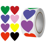 500pcs Thank you Heart Sealing Stickers for Gifts