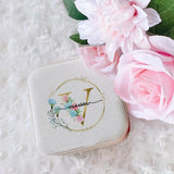 Personalized Jewelry Box for Bride - Wedding Honeymoon Name Organizer