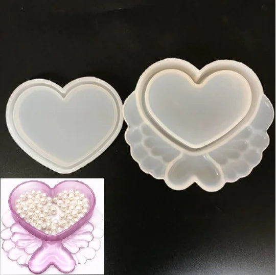 Silicone Mold for DIY Storage Box Jewelry Making Resin Mold
