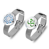 Essential Oil Bracelet Watch Stainless Steel Aromatherapy Diffuser Girl Teens