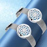 Essential Oil Bracelet Watch Stainless Steel Aromatherapy Diffuser Girl Teens