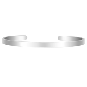 Family Friendship Steel Cuff Bangle Personalized