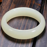 Jade Bangle Natural Jade Bracelet Hand-carved Bangle Charm Jewellery
