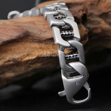 XMAS 89g Stainless Steel Link Bracelet 8.66''