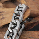 XMAS 89g Stainless Steel Link Bracelet 8.66''