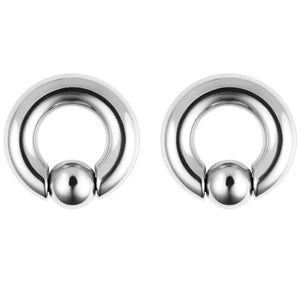Stainless Steel Piercing Hoop Rings Tragus Ear Tunnels Body Jewelry
