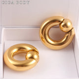 Stainless Steel Piercing Hoop Rings Tragus Ear Tunnels Body Jewelry