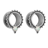Giga 2PCS Ear Tunnels Plugs 316L Stainless Steel Ear Gauges Expander Piercing