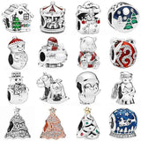 Sterling Silver Santa Gingerbread House Charm