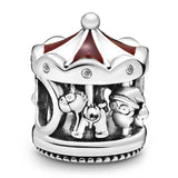 Sterling Silver Santa Gingerbread House Charm