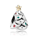 Sterling Silver Santa Gingerbread House Charm