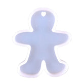 Gingerbread Man Earrings Silicone Mold for DIY Crafts