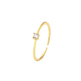 925 Silver Zircon Fine Ring for Women Wedding Jewelry